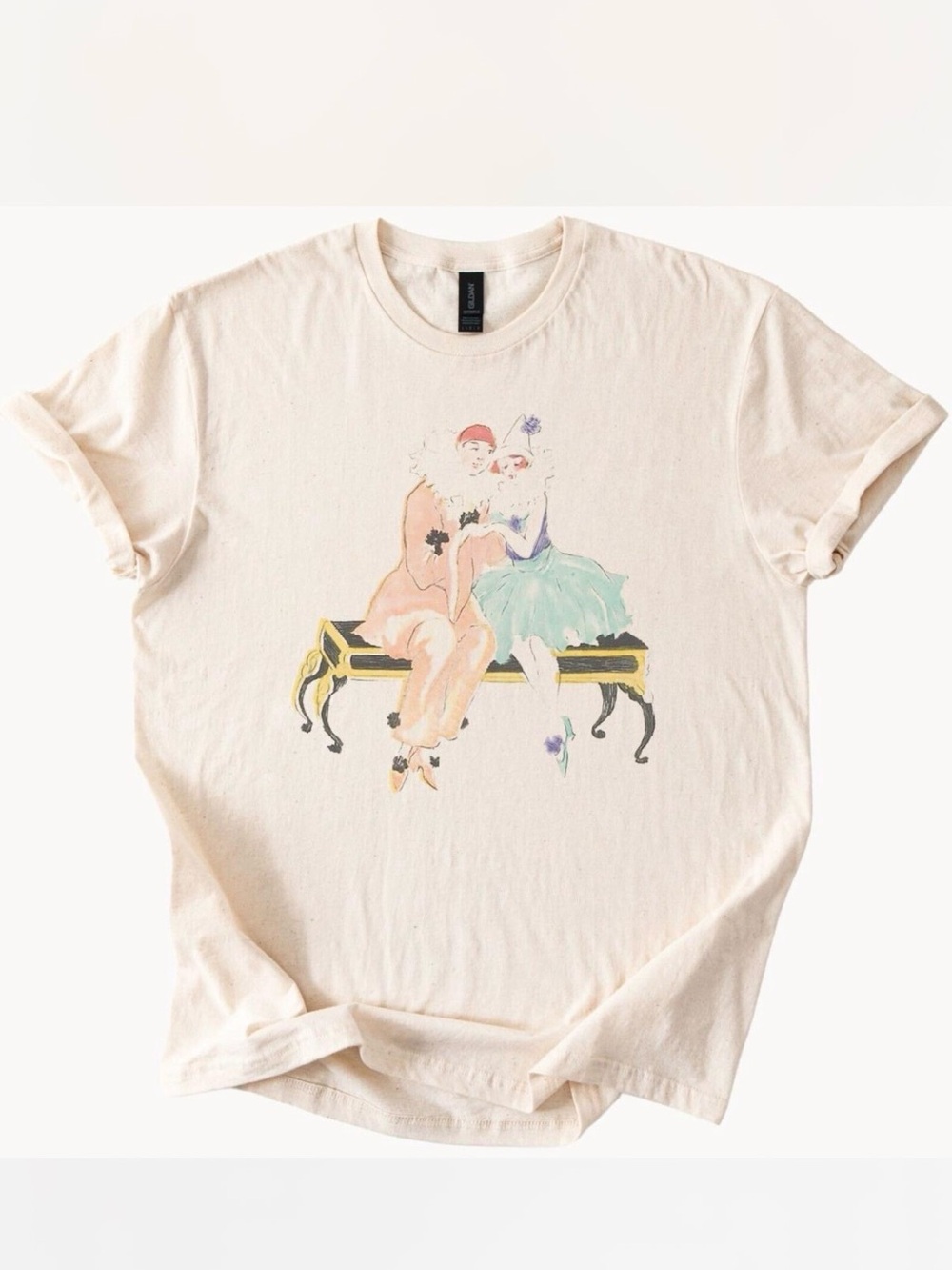 Clowns in love custom rare graphic tee size XL